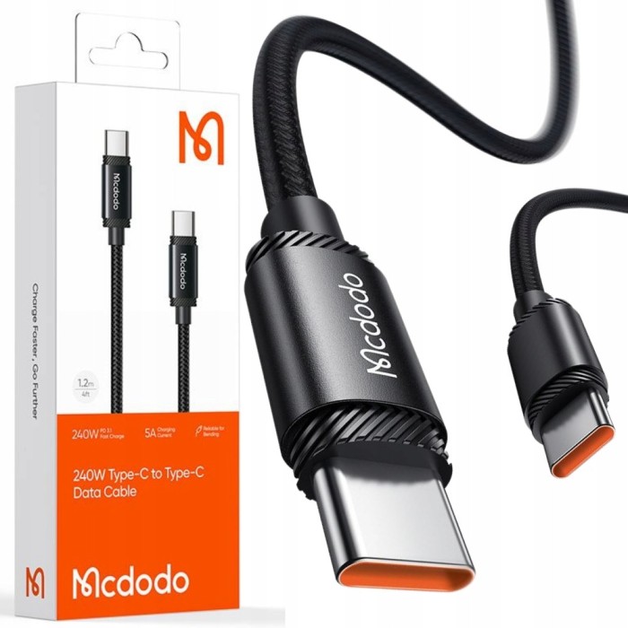 Mcdodo Ultra High Speed Usb-C Pd 3.1 Cablu Usb-C Pd 3.1 240W 1.2M