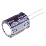 Condensator electrolitic THT 15uF 450V 12.5x25mm