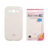 Husa Mercury Jelly Samsung J100H Galaxy J1 Alb Blister, Silicon