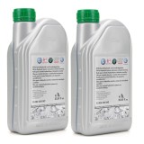 Pachet 2 litri Ulei servodirectie VW verde , lichid hidraulic original pentru sistemele VAG