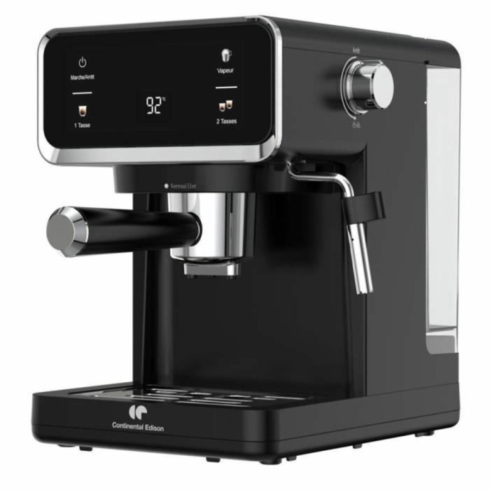 Aparat de cafea superautomat Continental Edison CEME19B Negru
