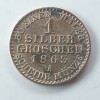 Moneda Argint Prusia 1 Groschen 1865 A Berlin, William I, Germania
