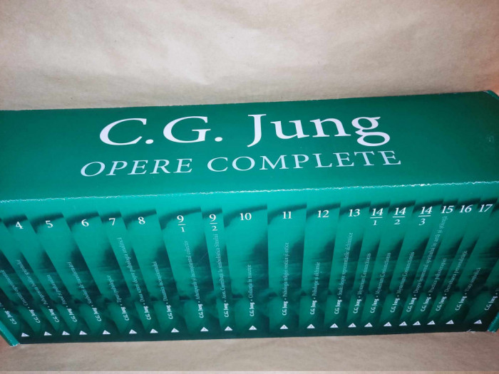 PACHET CARL GUSTAV JUNG - OPERE COMPLETE - 18 VOLUME (22 CARTI)