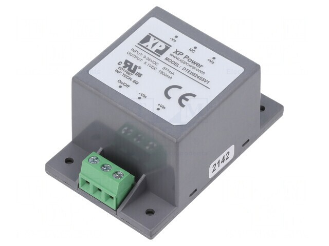 Convertor DC/DC 6W 9-36V la 5.1V 1.2A