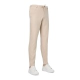 Pantaloni barbati slim crem PT010