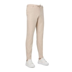 Pantaloni barbati slim crem PT010