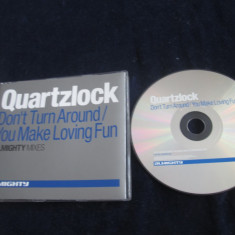 Quartzlock - Don't Turn Around/ You Make Loving Fun _ maxi single,cd