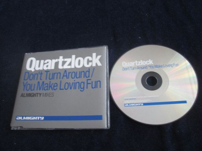 Quartzlock - Don&#039;t Turn Around/ You Make Loving Fun _ maxi single,cd