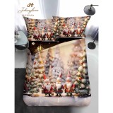 Cumpara ieftin Lenjerie de pat 1 Persoana - Model de Craciun - SPR404003