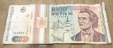 (BNK B) Romania bancnota 1000 lei Mai 1993
