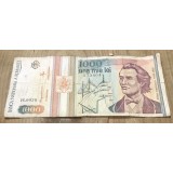 (BNK B) Romania bancnota 1000 lei Mai 1993