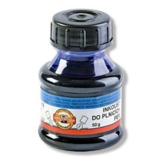 Calimara cu cerneala Koh-I-Noor K141-500, cerneala albastra, 50ml