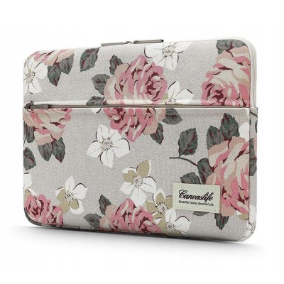 Husa Upzz Tech Canvaslife Sleeve Compatibila Cu Laptop / Macbook 13-14 Inch Roz foto