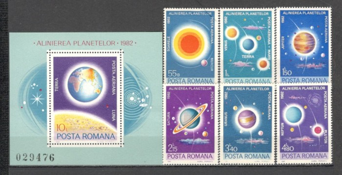 Romania.1981 Alinierea planetelor XR.848