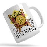 Cana alba Personalizata &quot;Tron Bitcoin&quot;, INOVATIX&reg;. 330ml, Oem