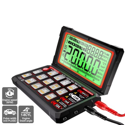 Multimetru Aneng 623 True RMS special pentru electricieni auto foto