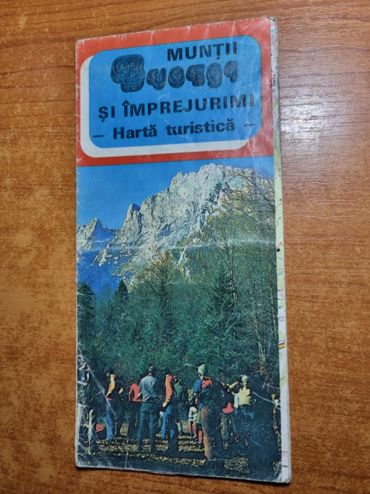 harta turistica busteni si imprejurimi - din anii &#039;90