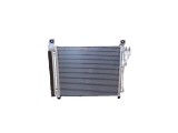 Condensator climatizare Kia Picanto, 09.2007-04.2011, motor 1.0, 45 kw benzina, 1.1 CRDI, 55 kw diesel, cutie manuala, full aluminiu brazat, 435(390)