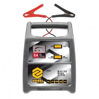 Redresor pentru baterii auto, Vorel 82552, 5.8A, 12-116Ah Redresor pentru baterii auto, Vorel 82552, 5.8A, 12-116Ah