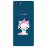 Husa silicon pentru Huawei Y9 2018, Horn To Be Wild Cute Unicorn