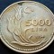 Moneda 5000 LIRE - TURCIA, anul 1994 * cod 2258 A - model MARE = UNC