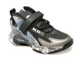 Ghete SELECTION KIDS negre, 407, din piele ecologica