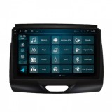 Navigatie 2K Ford Ranger (2015-2018) 4GB RAM Android 13 Octacore Slot Sim 4G DSP GPS Wi-FI Carplay Android Auto USB Bluetooth Waze Touchscreen 9.5 Inc