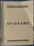 Cumpara ieftin CINCINAT PAVELESCU - EPIGRAME (prima editie, RAMURI / CRAIOVA / 1925)