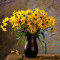 Fototapet Buchet de flori galbene, 250 x 200 cm