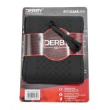 Husa volan neagra cu ac si ata 110 gr, cusatura neagra DERBY