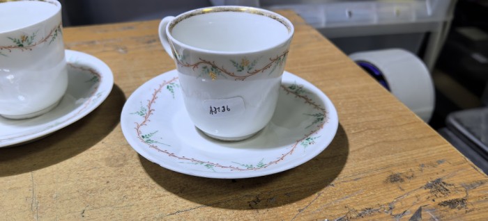 Ceasca si farfurioara cafea #A8186han