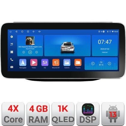 Navigatie JEEP COMPASS 2017 Manual K-732 Edotec 4+64 12.3 inch Incell 1K android Wifi 5Ghz gps internet CarStore Technology