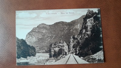 Carte postala, Calea Oltului Masa lui Traian, perioada interbelica foto