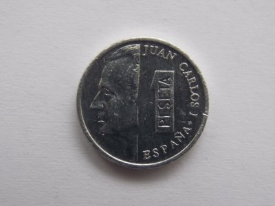 1 PESETA 1997 SPANIA foto