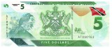 Trinidad &amp; Tobago 5 Dolari 2020 Polimer Seria AT890163