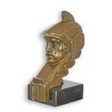 Minerva-statueta din bronz cu soclu din marmura BJ-93