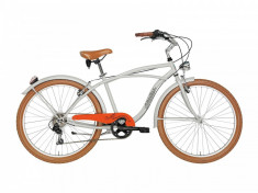 Bicicleta Oras Adriatica Cruiser Man Gri M 26 inch foto