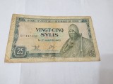 bancnota guineea/guinea 25 s 1980