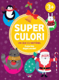 Superculori. Un ceai cu Motanel. Coloram dupa model (3+)