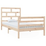 Cumpara ieftin Cadru de pat, 100x200 cm, lemn masiv de pin