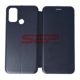 Husa Flip Cover OPPO A53, Midnight Blue, Protectie 360, Premium