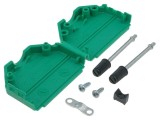 Carcasă D-Sub 25pin și HD 44pin - Plastic Verde