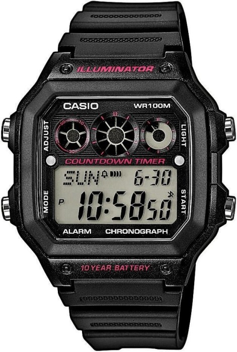 Ceas Barbati, Casio, Collection AE AE-1300WH-1A2 - Marime universala