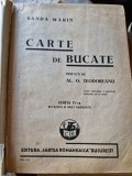 Carte de bucate - Sanda Marin 1939