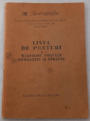 Catalog filatelic , 1980 foto