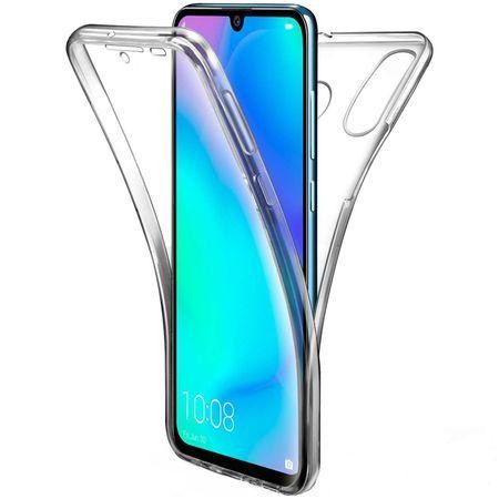 Husa Full TPU 360&deg; (fata + spate) pentru Huawei P30 Lite, Transparenta