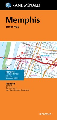 Rand McNally Folded Map: Memphis Street Map foto