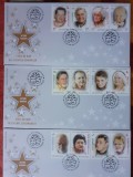 2014 -Romania - Stele de Aur ale Scenei si Ecranului Romanesc - FDC-uri