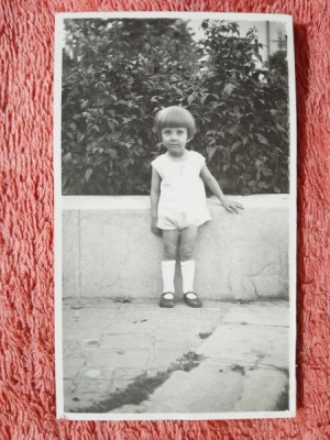 Fotografie, Geo (dr. Litarczek, parintele radiologiei romanesti) la 2 ani si 6 luni, Bucuresti 1928 foto