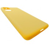 Husa silicon TPU galben mat pentru Samsung Galaxy S20 FE 4G, 5G